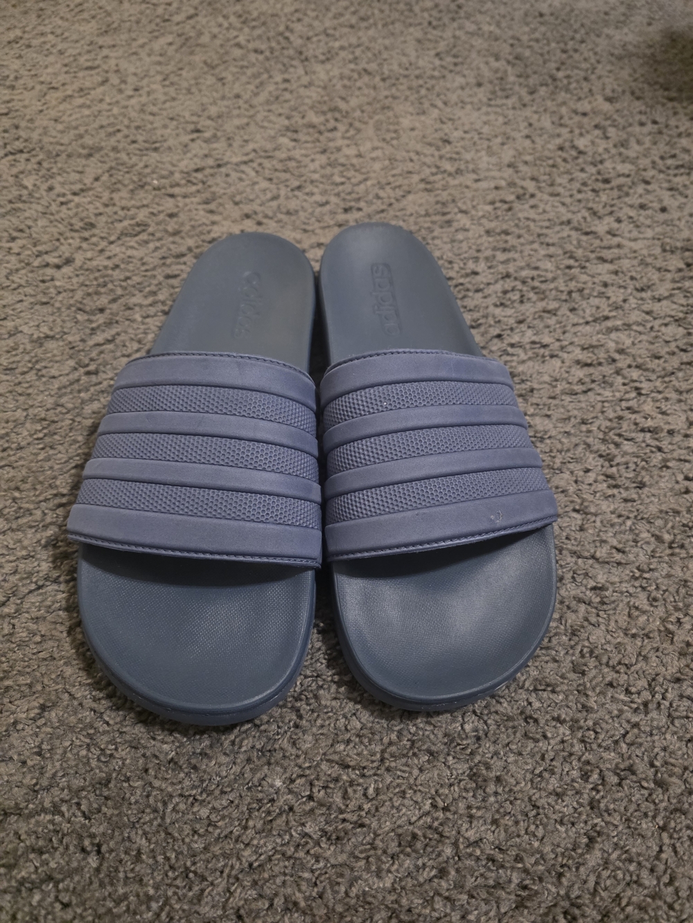 adidas Men's Slide Sandals in Navy